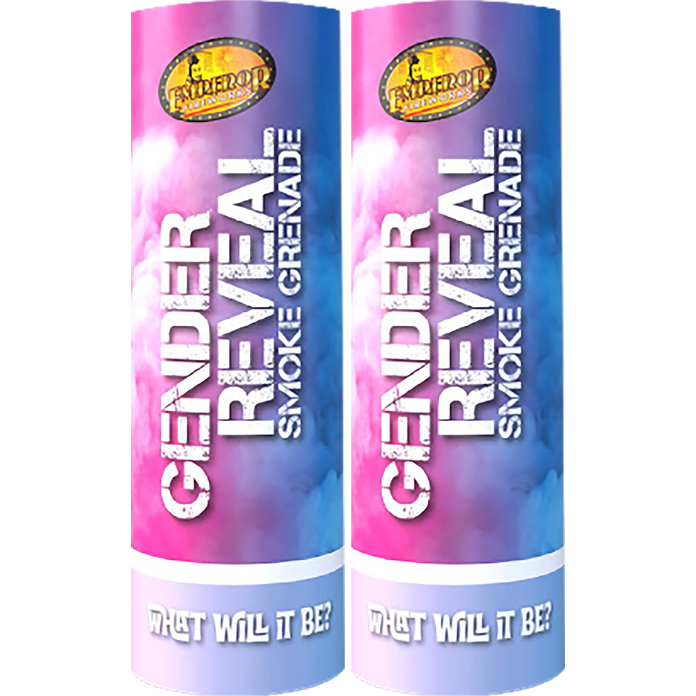 Gender Reveal Smoke - Blue & Pink