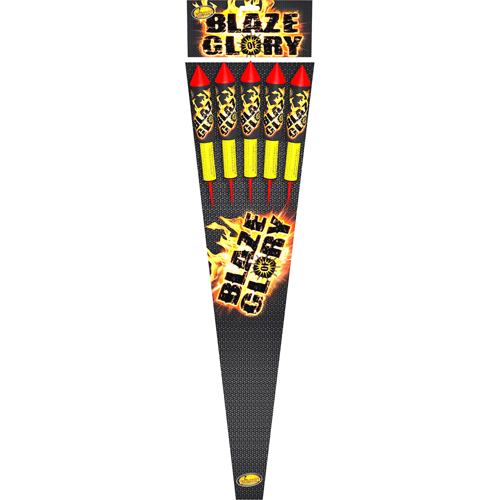 Blaze of Glory Rockets 5pk