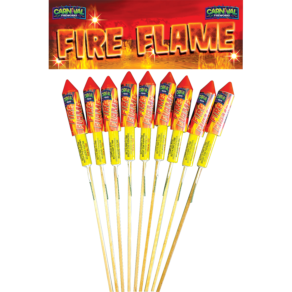 Fire Flame 9 Pack