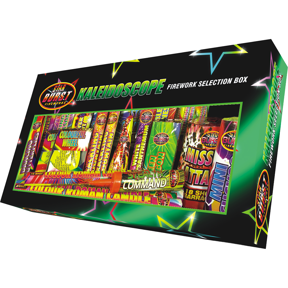 Kaleidoscope Selection Box 22 pieces.