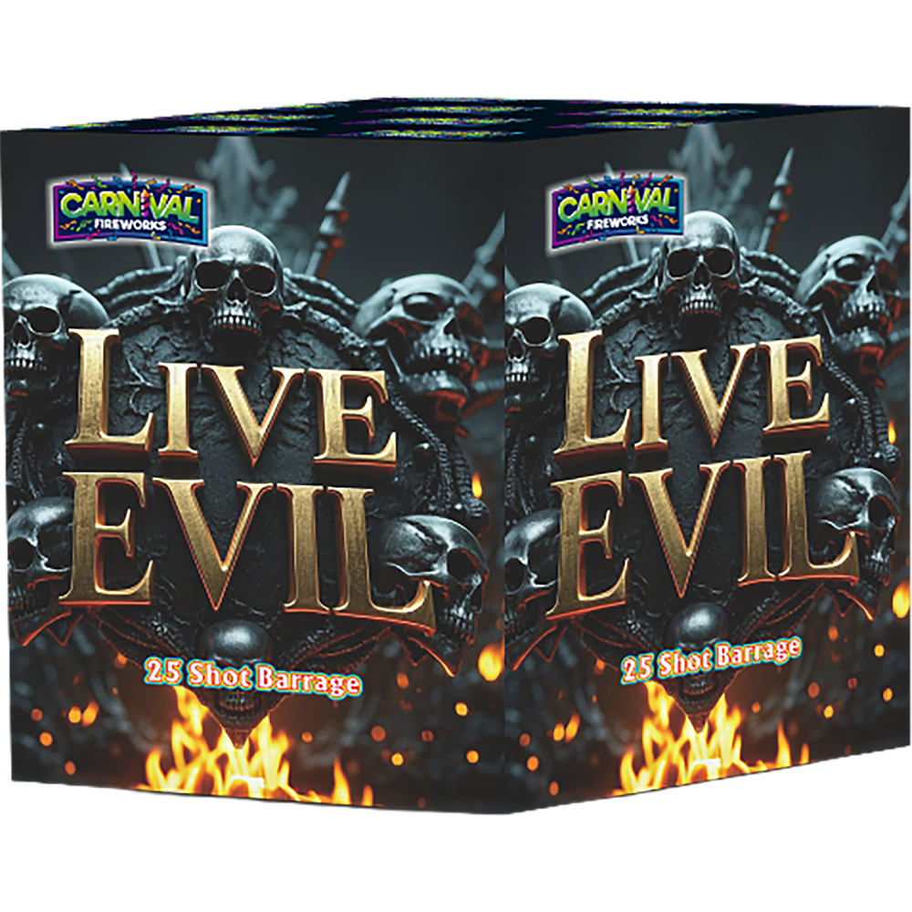 Live Evil Barrage – 25 Shots