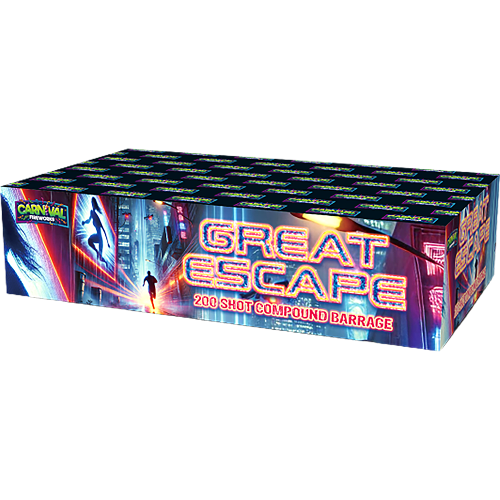 Great Escape Compound Barrage – 200 Shots