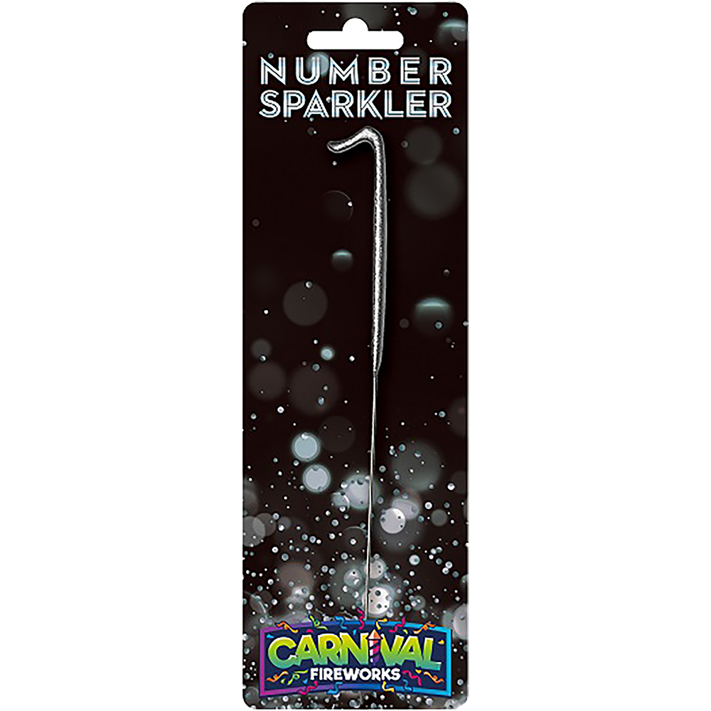 Number Sparkler – “1”