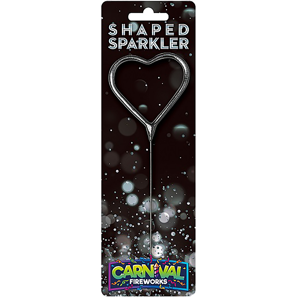 Shaped Sparkler – “Heart”
