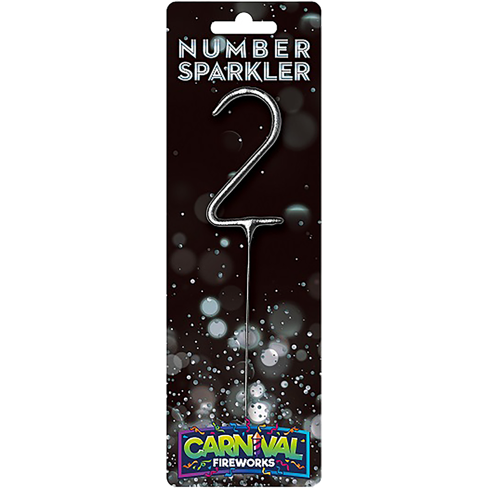 Number Sparkler – “2”