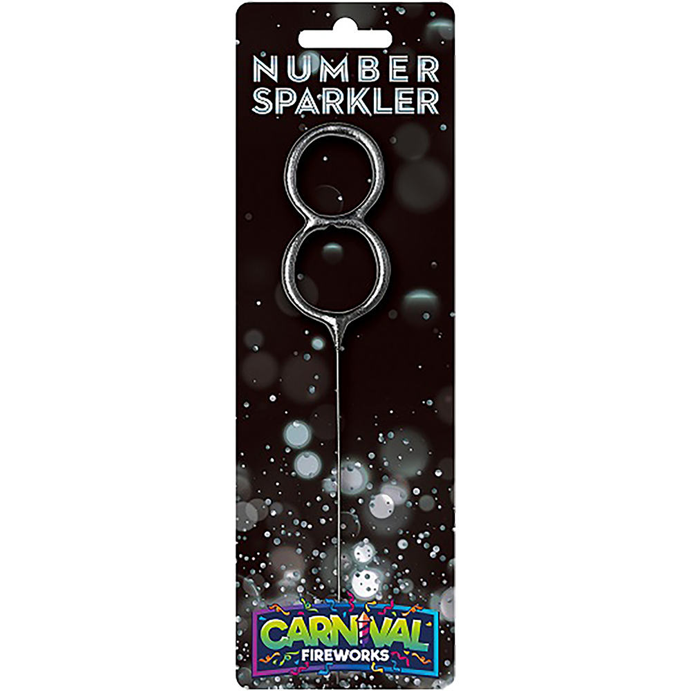 Number Sparkler – “8”