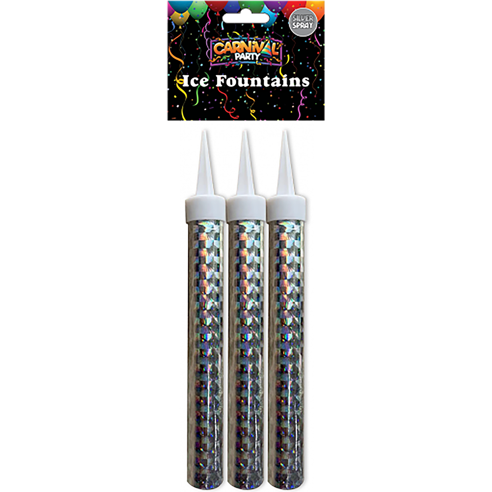 Ice Fountain – Silver Wrap 3 pce