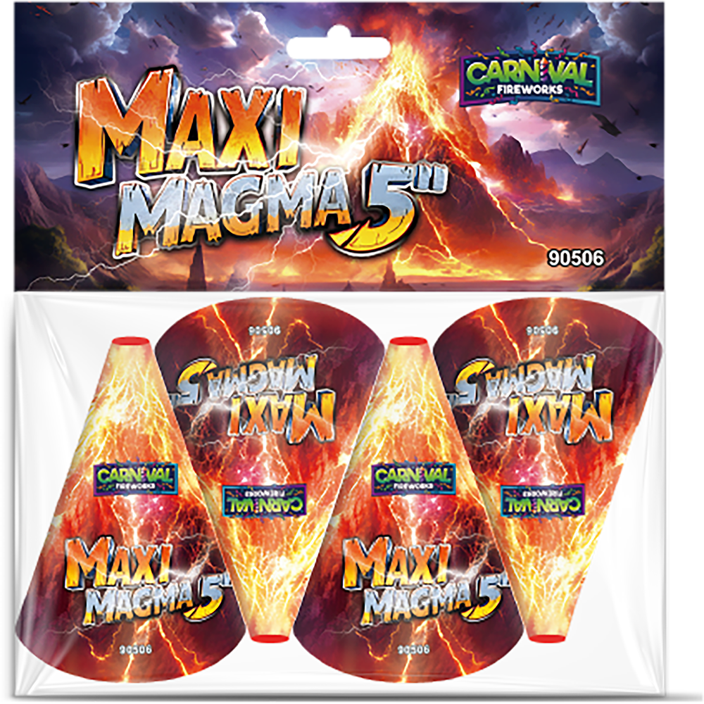 MAXI MAGMA 5” FOUNTAINS